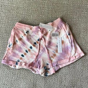 NEW YOUNG FABULOUS & BROKE LOUNGE PINK SOFT SHORTS NWT
